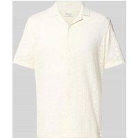 Casual Friday Regular Fit Freizeithemd mit Lochstickerei Modell 'LOGAN' in Offwhite, Größe XXL von casual friday