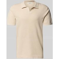 Casual Friday Regular Fit Poloshirt mit Strukturmuster Modell 'MATEO' in Sand, Größe XXL Casual Friday Regular Fit Poloshirt mit Strukturmuster Modell 'MATEO' in Sand, Größe XXL von casual friday