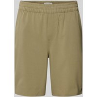 Casual Friday Shorts mit elastischem Bund Modell 'Samos' in Khaki, Größe XL von casual friday