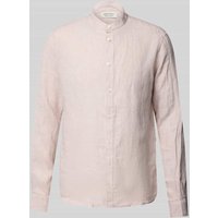 Casual Friday Slim Fit Freizeithemd aus Leinen Modell 'Anton' in Stein, Größe XXL von casual friday
