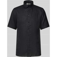 Casual Friday Slim Fit Freizeithemd mit Button-Down-Kragen Modell 'Anton' in Black, Größe XXL von casual friday