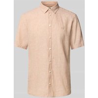 Casual Friday Slim Fit Freizeithemd mit Button-Down-Kragen Modell 'Anton' in Orange, Größe XXL von casual friday