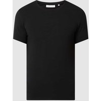 Casual Friday Slim Fit T-Shirt mit Stretch-Anteil Modell 'David' in Black, Größe S von casual friday