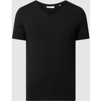 Casual Friday T-Shirt mit Stretch-Anteil Modell 'Lincoln' in Black, Größe L von casual friday