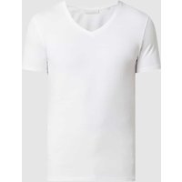 Casual Friday T-Shirt mit Stretch-Anteil Modell 'Lincoln' in Weiss, Größe L von casual friday
