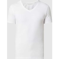 Casual Friday T-Shirt mit Stretch-Anteil Modell 'Lincoln' in Weiss, Größe M von casual friday