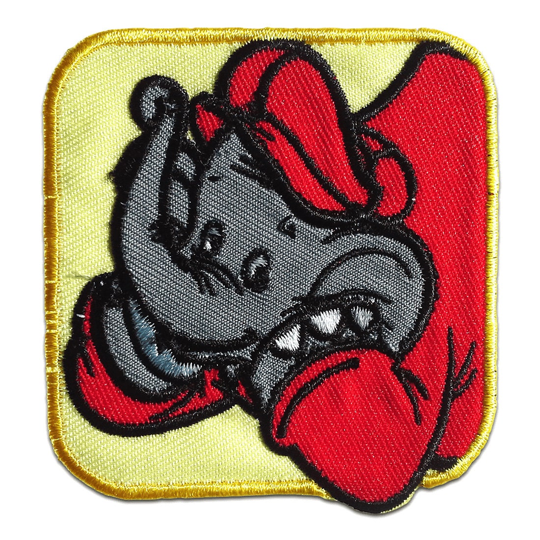 Aufnäher/Bügelbild Benjamin Blümchen Comic Kinder Rot 7x6, 6 Patch Aufnäher/Bügelbild Benjamin Blümchen Comic Kinder Rot 7x6, 6 Patch von catchthepatch