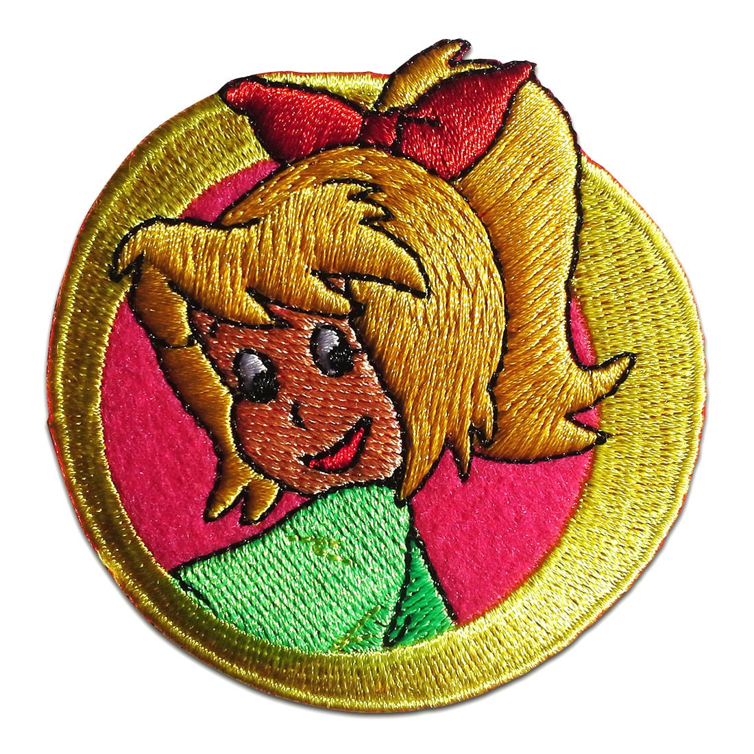 Aufnäher/Bügelbild Bibi Blocksberg Kopf Comic Kinder Gelb 6, 7x6, 5cm Patch Aufnäher/Bügelbild Bibi Blocksberg Kopf Comic Kinder Gelb 6, 7x6, 5cm Patch von catchthepatch