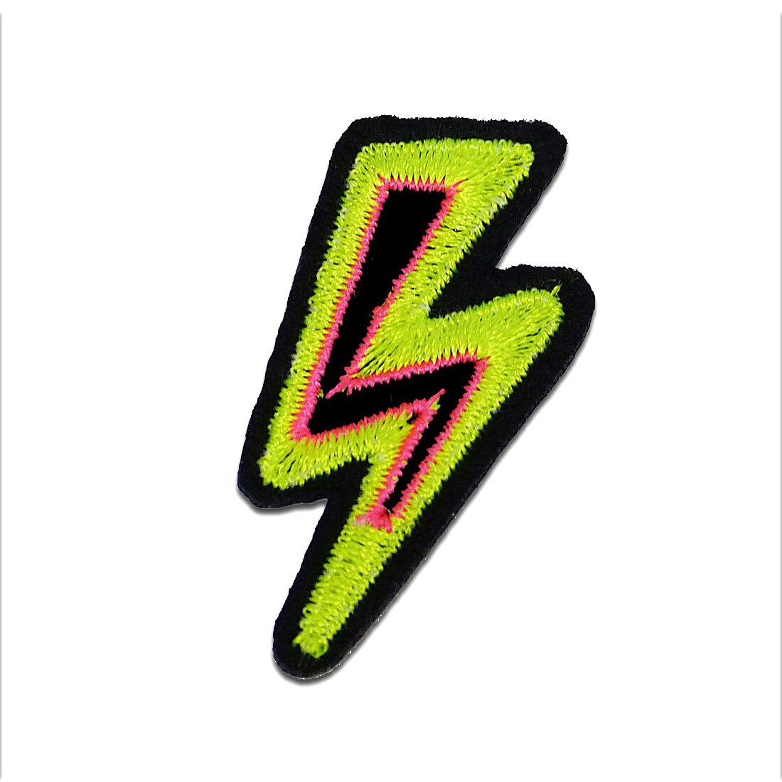 Aufnäher/Bügelbild - Blitz Comic Grün 4, 2x3cm Patch Aufnäher/Bügelbild - Blitz Comic Grün 4, 2x3cm Patch von catchthepatch