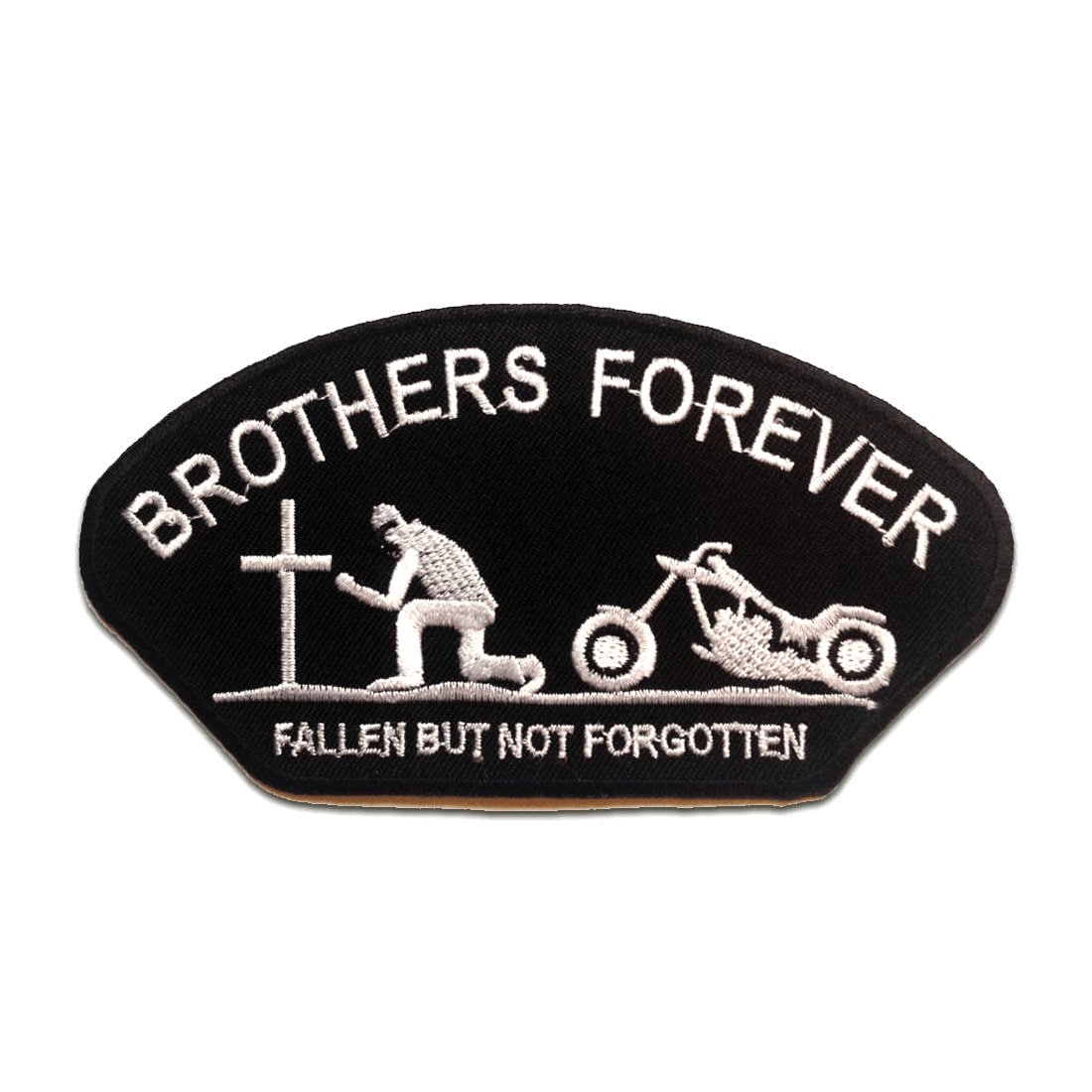 Aufnäher/Bügelbild - Brothers Forever Biker Schwarz 12.9 X 7 cm Patches Aufnäher/Bügelbild - Brothers Forever Biker Schwarz 12.9 X 7 cm Patches von catchthepatch