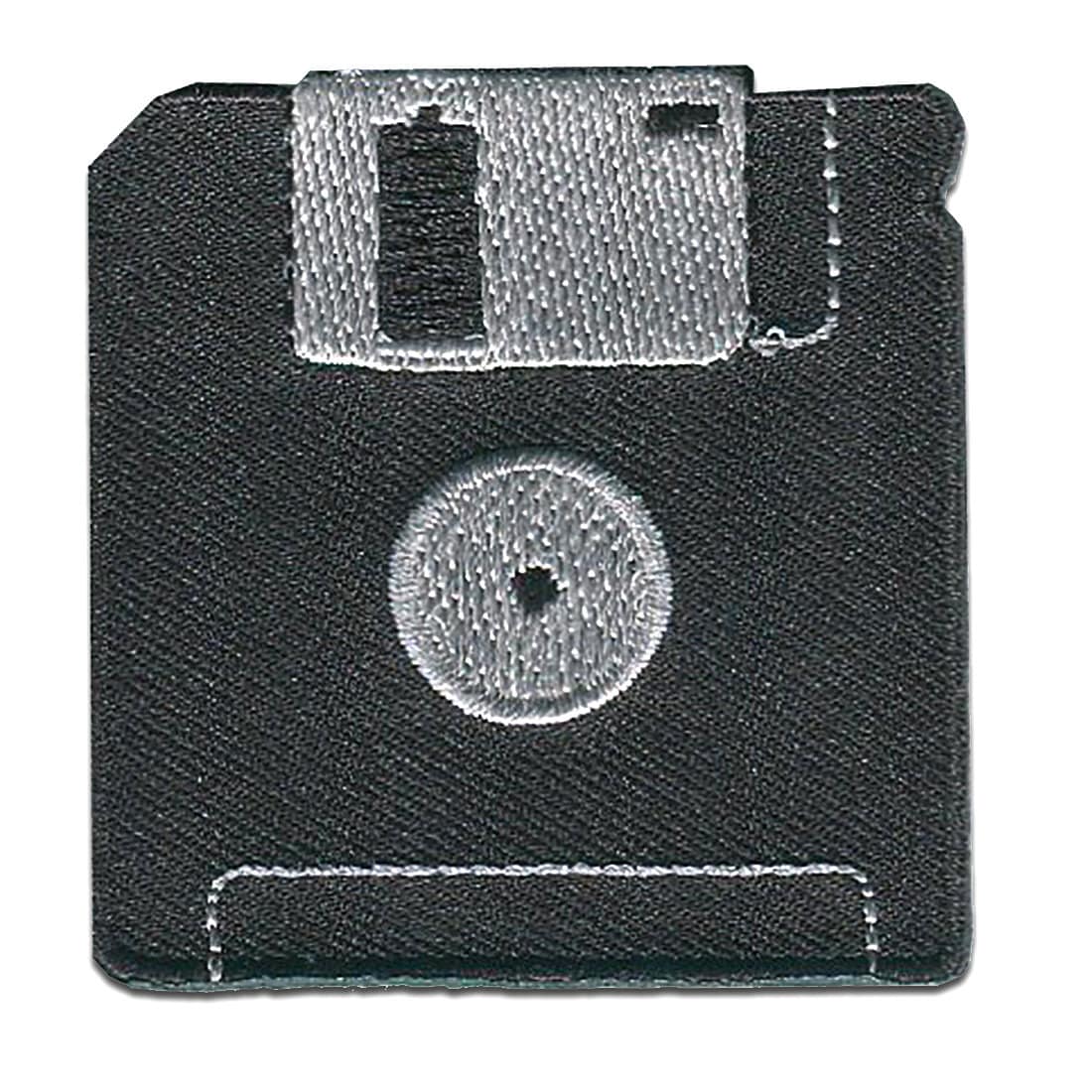 Aufnäher/Bügelbild - Diskette Floppy Schwarz 5, 5 X cm Patches Aufbügeln Aufnäher/Bügelbild - Diskette Floppy Schwarz 5, 5 X cm Patches Aufbügeln von catchthepatch