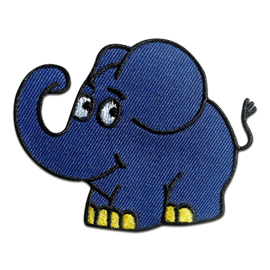 Aufnäher/Bügelbild Elefant Sendung Mit Der Maus Kinder Blau 7, 5 X 5, 8 cm Patch Aufnäher/Bügelbild Elefant Sendung Mit Der Maus Kinder Blau 7, 5 X 5, 8 cm Patch von catchthepatch
