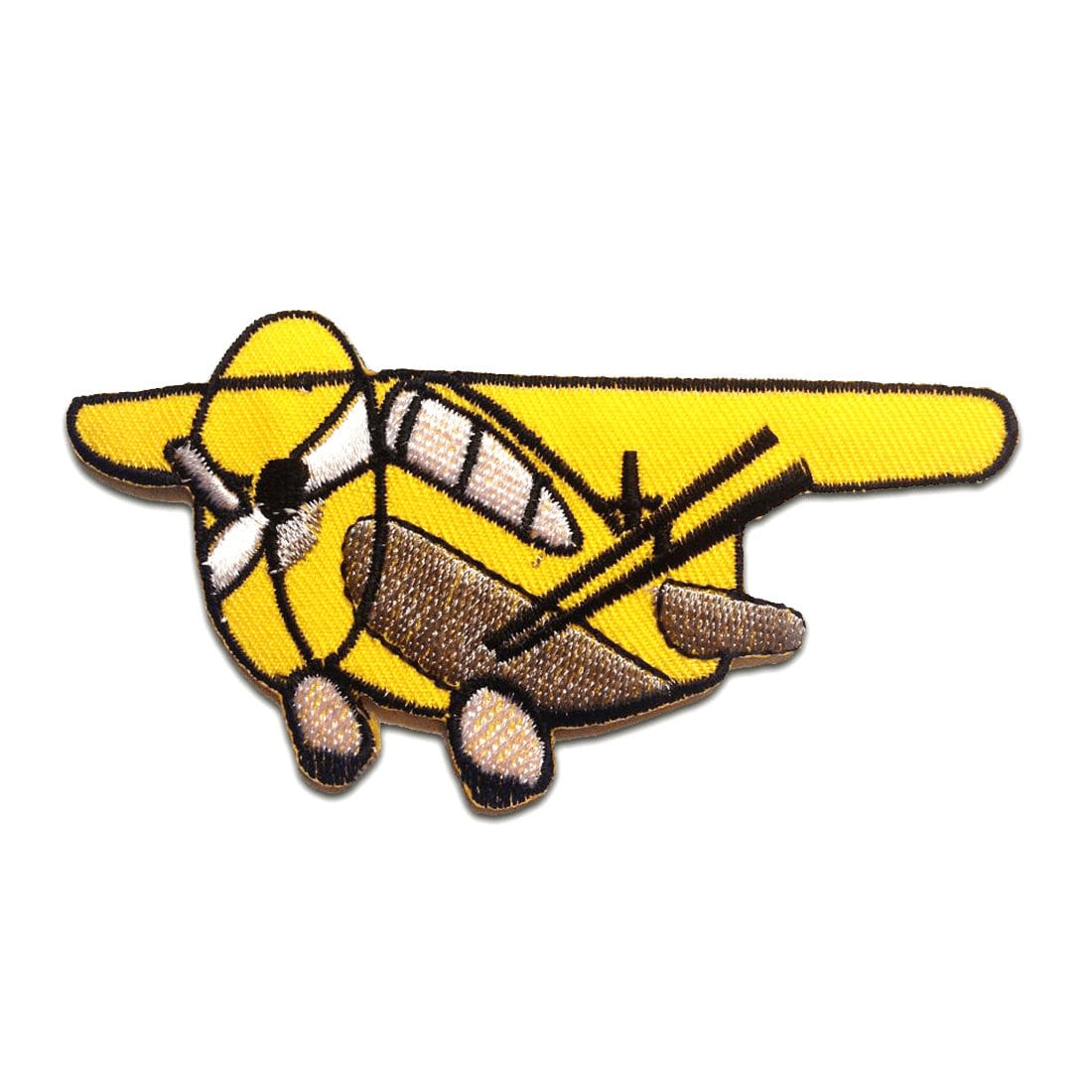 Aufnäher/Bügelbild - Flugzeug Kinder Gelb 10.3 X 5.7 cm Patch Aufbügeln Aufnäher/Bügelbild - Flugzeug Kinder Gelb 10.3 X 5.7 cm Patch Aufbügeln von catchthepatch