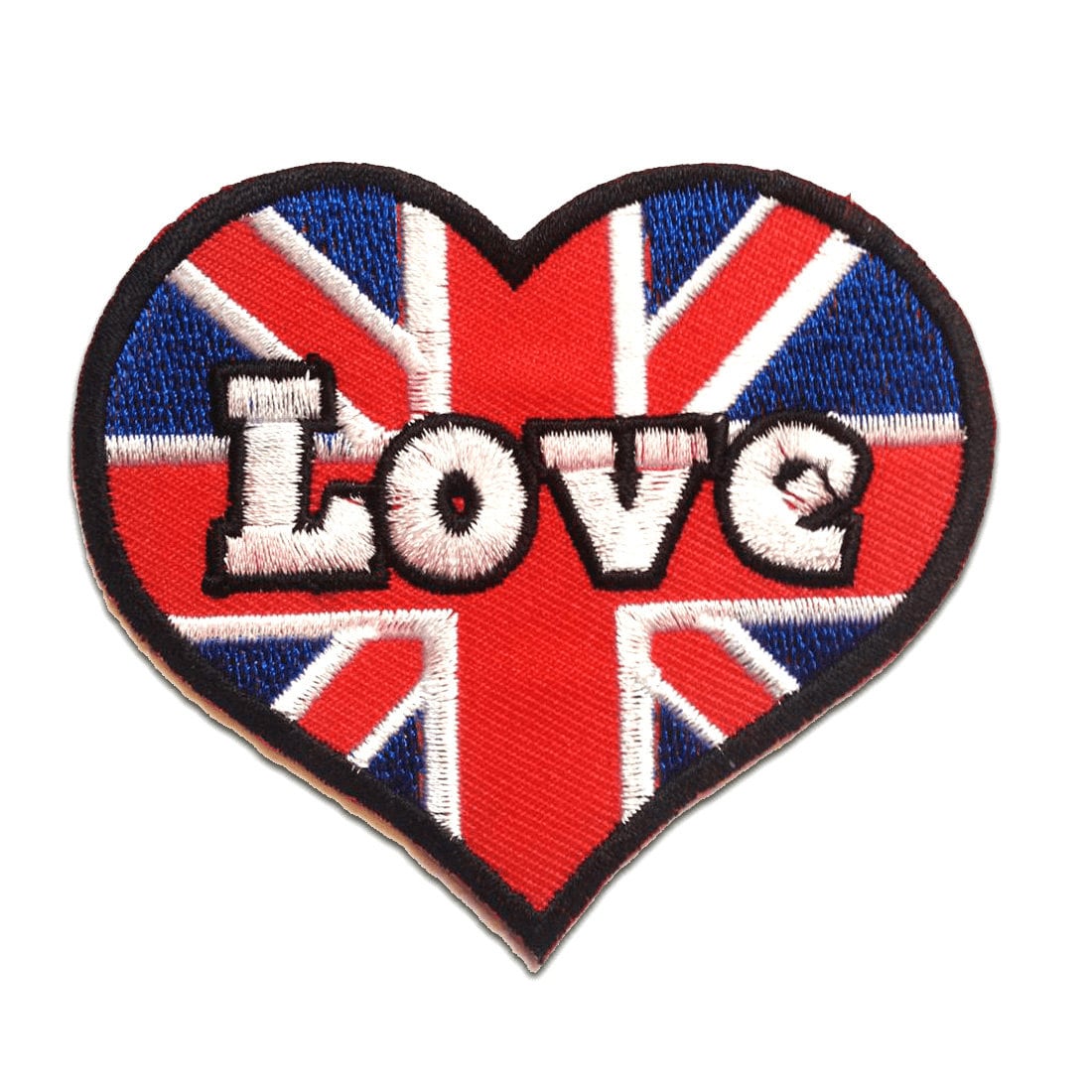 Aufnäher/Bügelbild - Herz I Love Uk England Rot/Weiß 8 X 7.5 cm Patches Aufnäher/Bügelbild - Herz I Love Uk England Rot/Weiß 8 X 7.5 cm Patches von catchthepatch