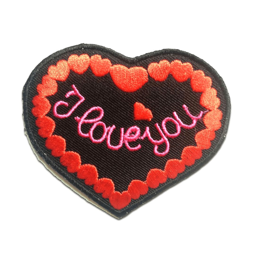 Aufnäher/Bügelbild - I Love You Rot 7.5 X 6.8 cm Applikationen Patches Aufnäher/Bügelbild - I Love You Rot 7.5 X 6.8 cm Applikationen Patches von catchthepatch