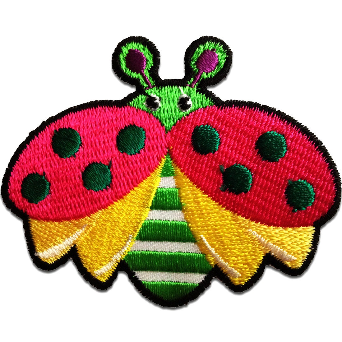 Aufnäher/Bügelbild - Käfer Tier Bunt 7, 5 X 5, 8 cm Applikationen Patches Aufnäher/Bügelbild - Käfer Tier Bunt 7, 5 X 5, 8 cm Applikationen Patches von catchthepatch
