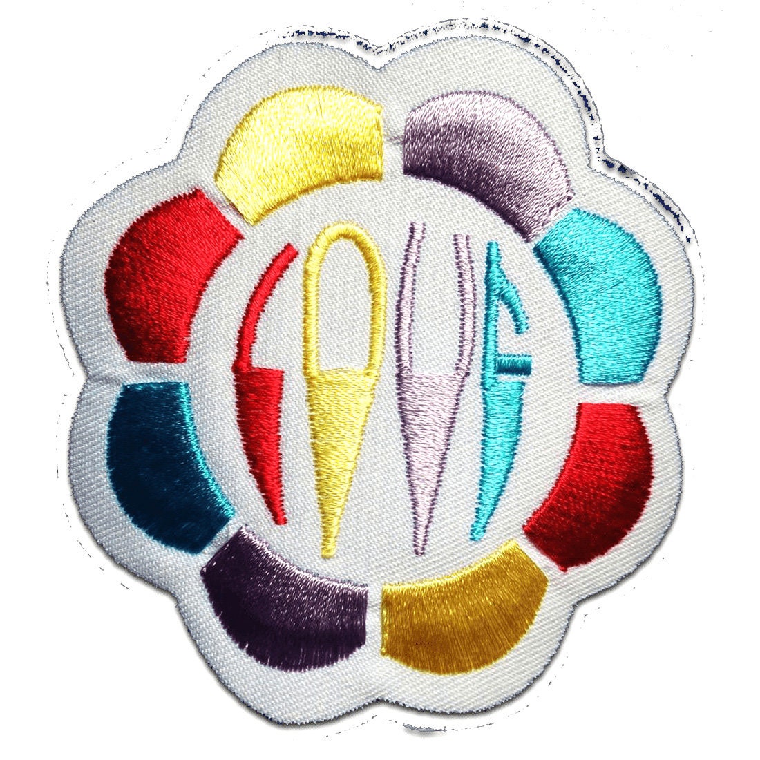Aufnäher/Bügelbild - Love Liebe Bunt Ø8.8 -Applikationen Patch Aufbügeln Aufnäher/Bügelbild - Love Liebe Bunt Ø8.8 -Applikationen Patch Aufbügeln von catchthepatch