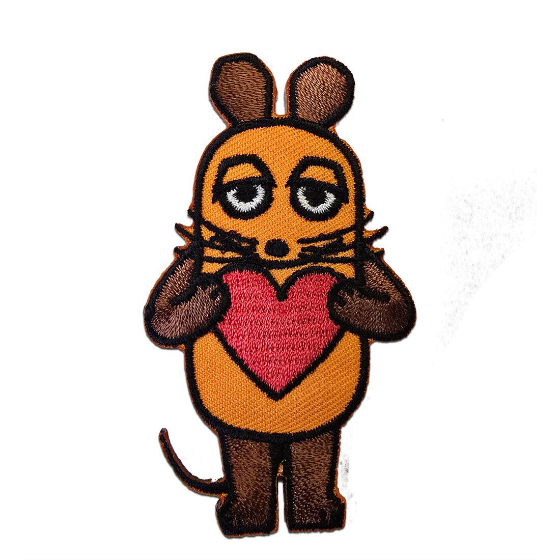 Aufnäher/Bügelbild Maus Sendung Mit Der Kinder Orange 7, 5 X 4 cm Patch Aufnäher/Bügelbild Maus Sendung Mit Der Kinder Orange 7, 5 X 4 cm Patch von catchthepatch
