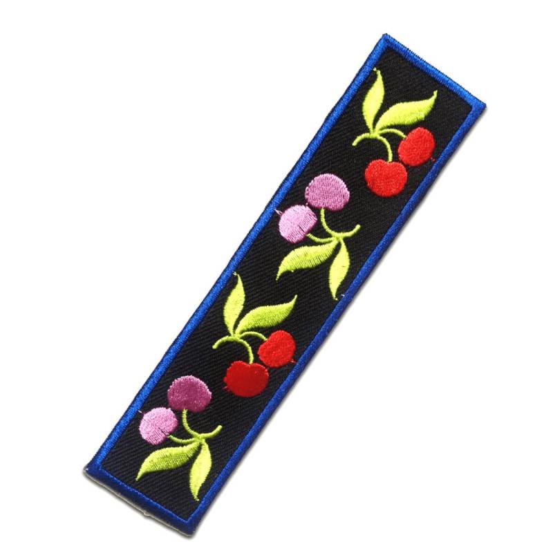 Aufnäher/Bügelbild - Muster Bunt 12.7 X 3.1 Applikationen Patch Flicken von catchthepatch