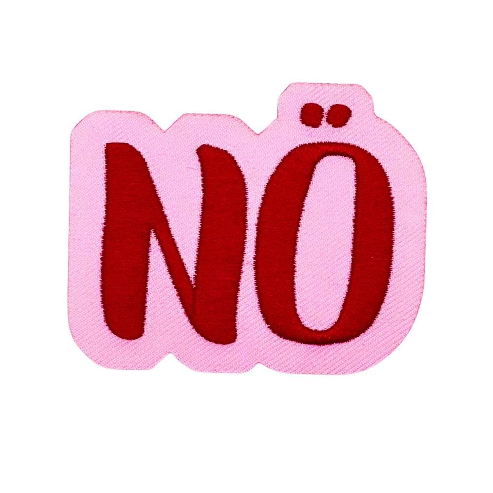 Aufnäher/Bügelbild - Nö Girly Mädchen Patches Aufbügeln Aufnäher/Bügelbild - Nö Girly Mädchen Patches Aufbügeln von catchthepatch