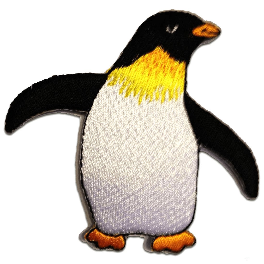 Aufnäher/Bügelbild - Pinguin Kinder Tier Happy Feet Weiß 7, 8 X 7, 2 cm Aufnäher/Bügelbild - Pinguin Kinder Tier Happy Feet Weiß 7, 8 X 7, 2 cm von catchthepatch