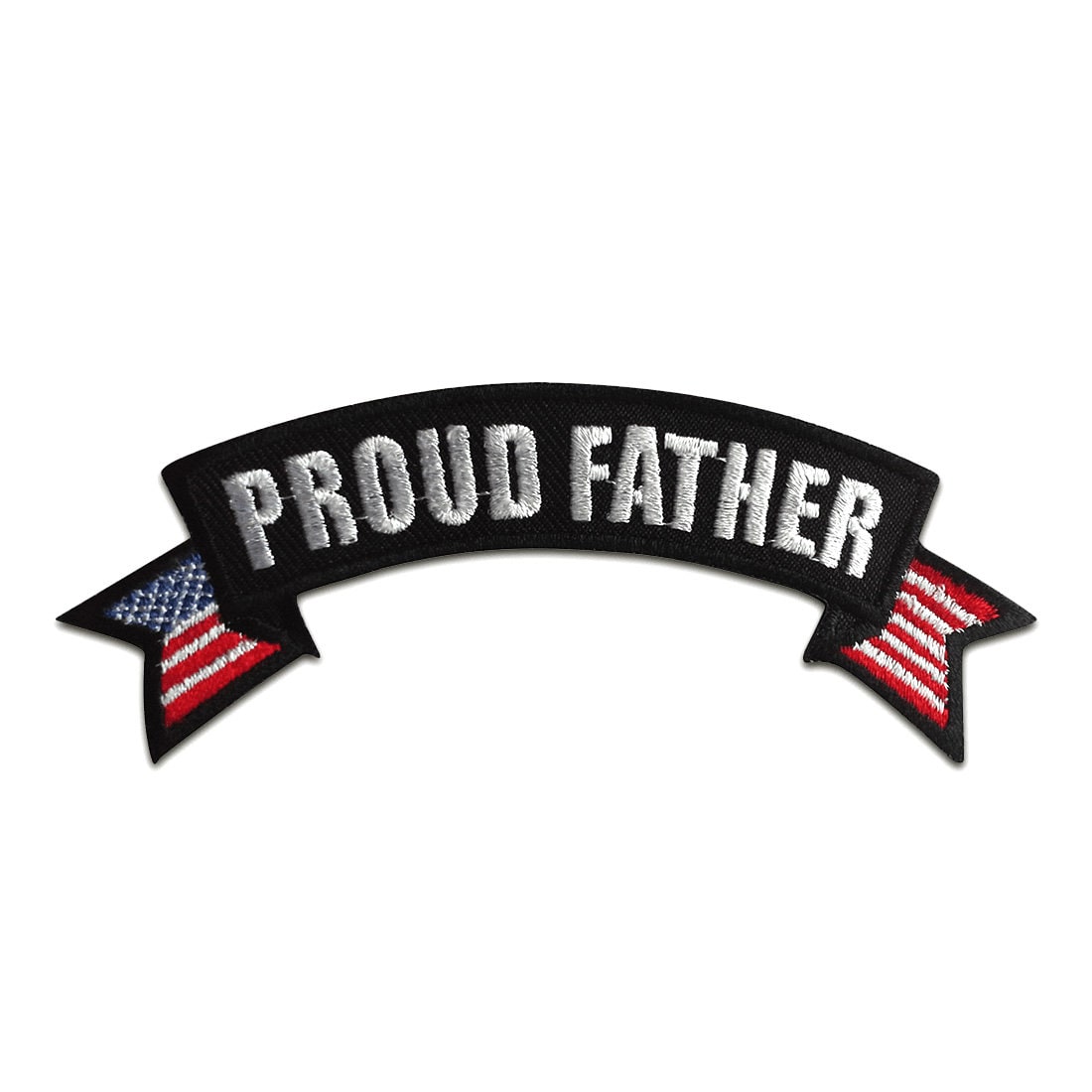 Aufnäher/Bügelbild Proud Father Usa Schwarz 11, 8x5cm Patch Aufbügler Aufnäher/Bügelbild Proud Father Usa Schwarz 11, 8x5cm Patch Aufbügler von catchthepatch