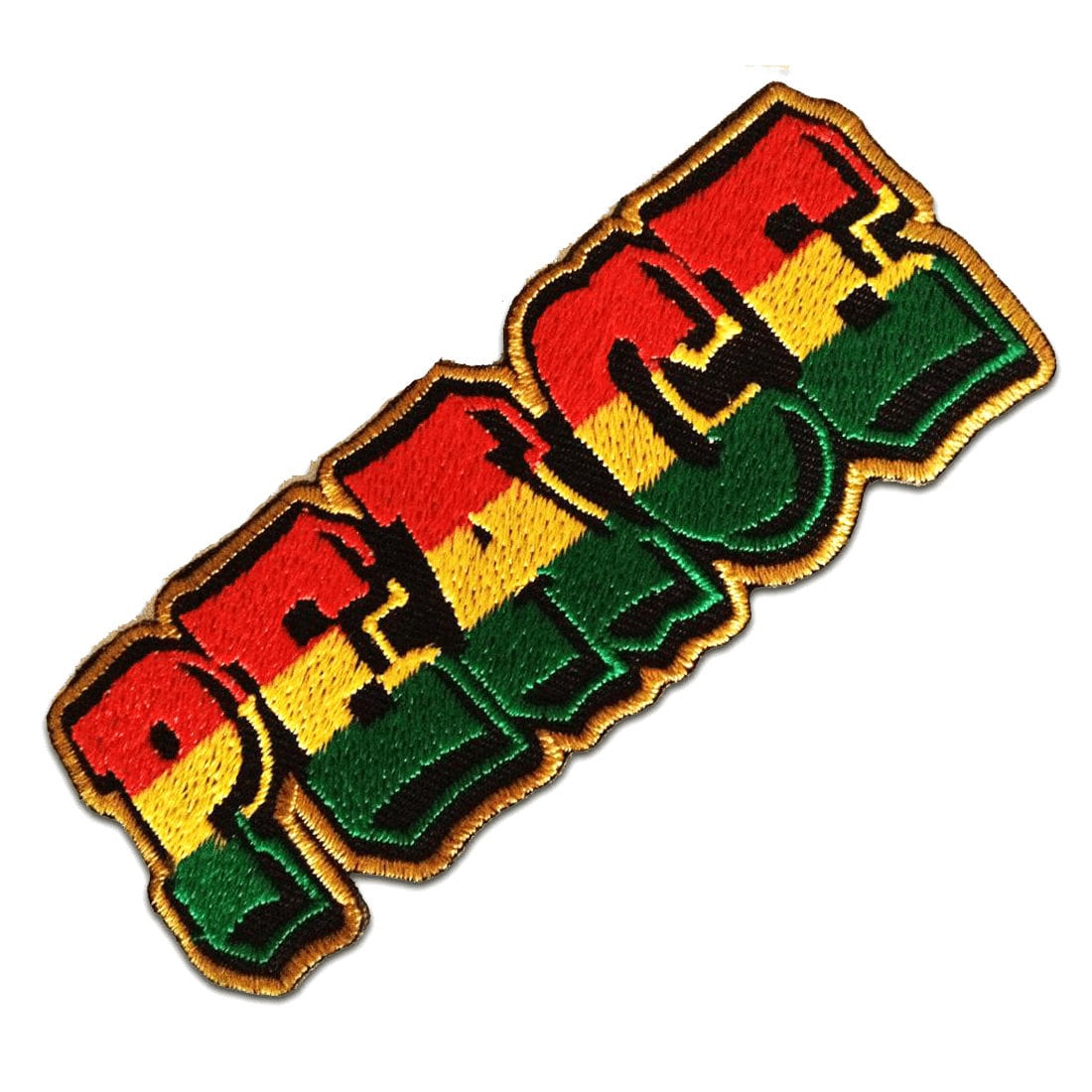 Aufnäher/Bügelbild - Reggae Peace Frieden Bunt 9, 5 X 4 cm Patch Flicken Aufnäher/Bügelbild - Reggae Peace Frieden Bunt 9, 5 X 4 cm Patch Flicken von catchthepatch