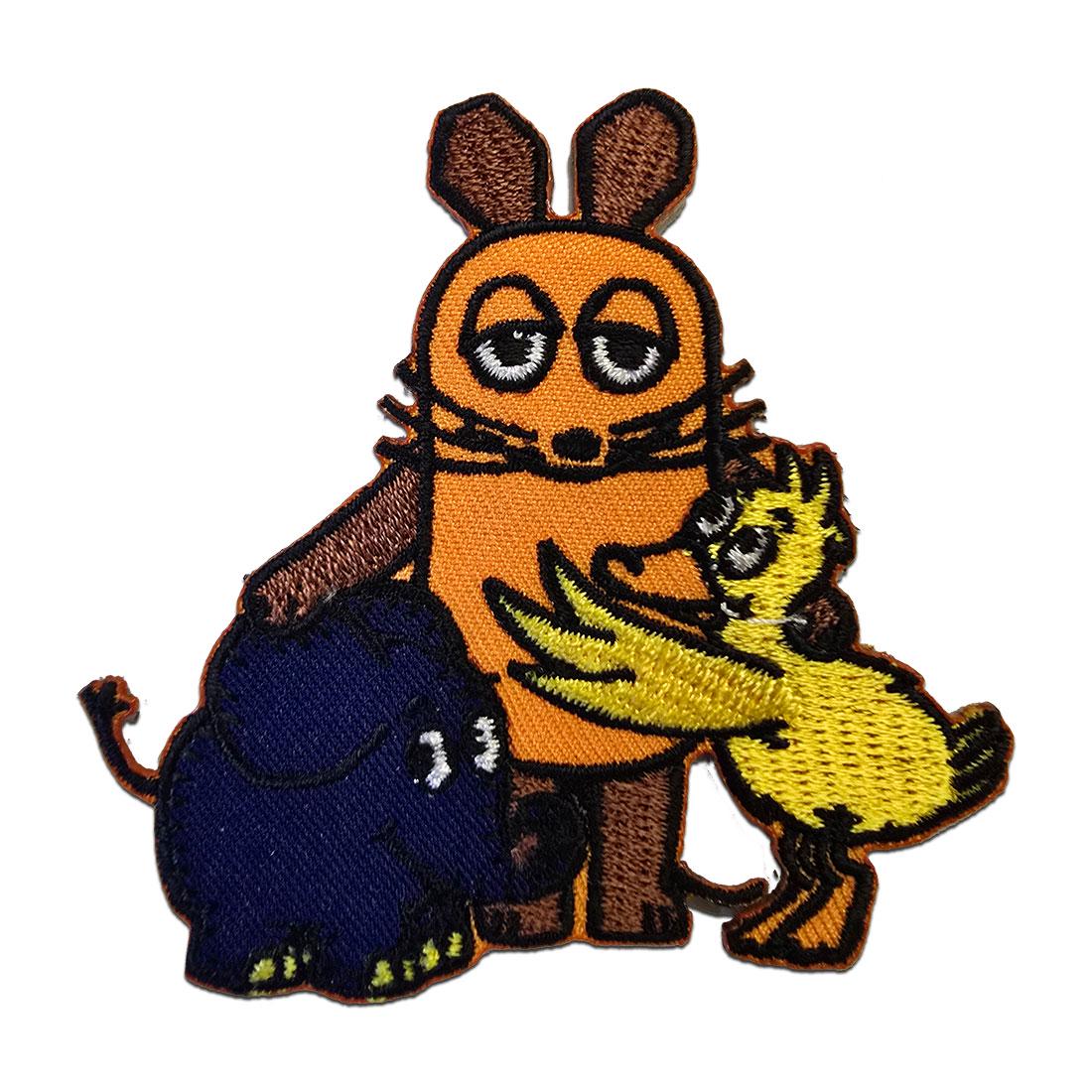 Aufnäher/Bügelbild Sendung Mit Der Maus Trio Kinder Orange 6 X cm Patch Aufnäher/Bügelbild Sendung Mit Der Maus Trio Kinder Orange 6 X cm Patch von catchthepatch