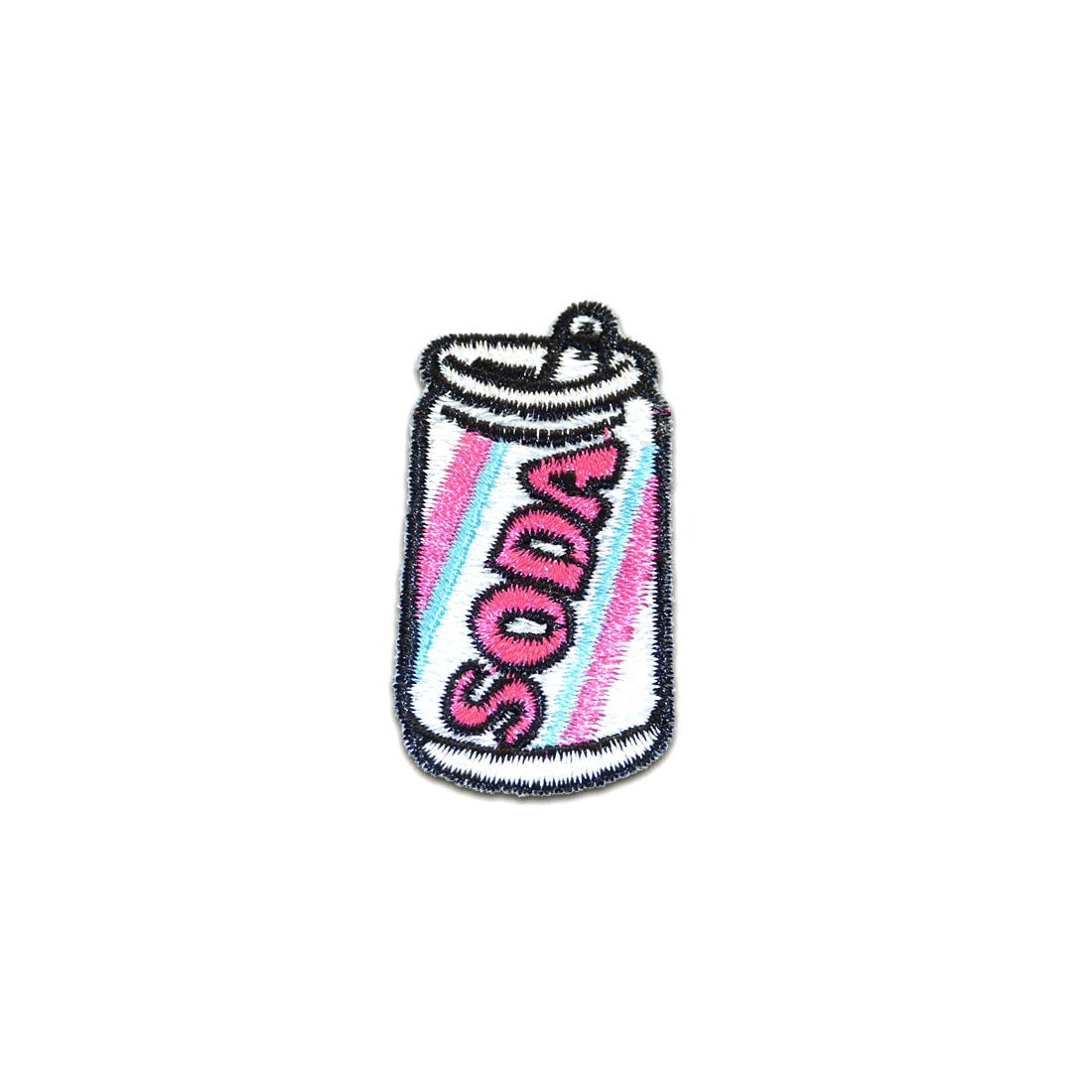 Aufnäher/Bügelbild - Soda Wasser Getränk Trinkbecher Dose Weiß 5, 8x2, 9cm Patch Aufnäher/Bügelbild - Soda Wasser Getränk Trinkbecher Dose Weiß 5, 8x2, 9cm Patch von catchthepatch