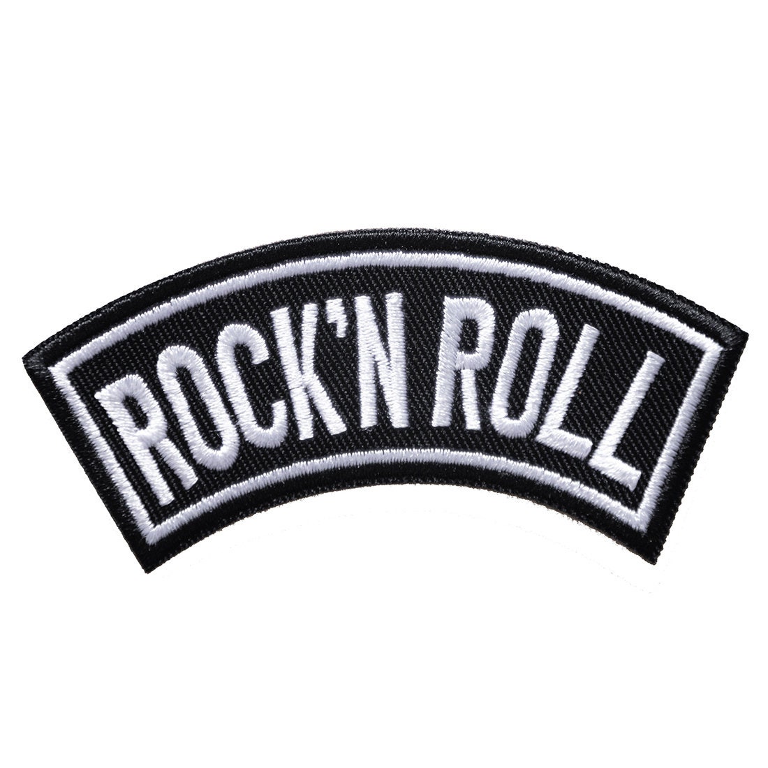Biker Kutten Front Tab Rock N Roll Motorrad Rocker - Aufnäher, Größe 9 X 4, 2 cm Biker Kutten Front Tab Rock N Roll Motorrad Rocker - Aufnäher, Größe 9 X 4, 2 cm von catchthepatch