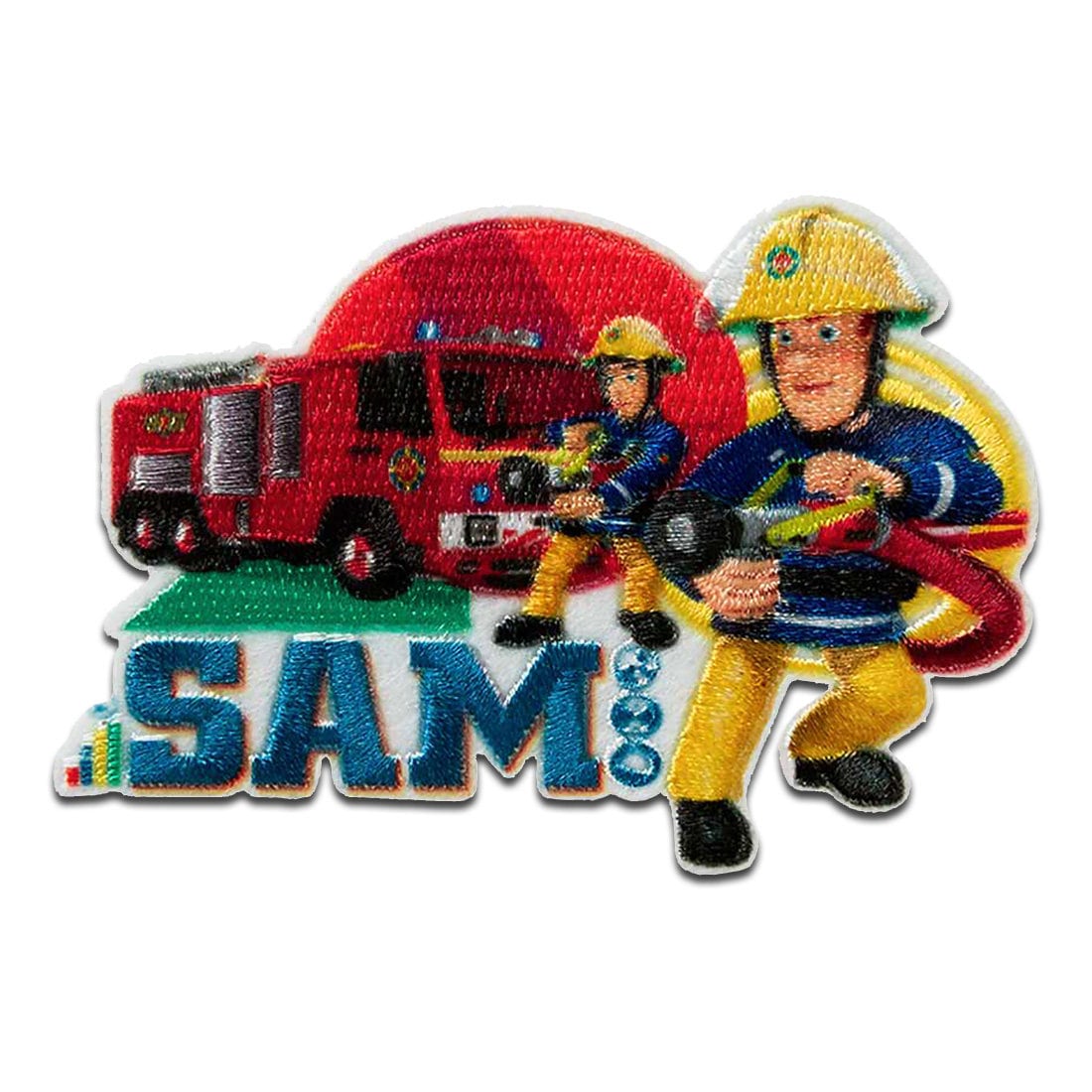 Feuerwehrmann Sam © Jupiter Feuerwehrwagen Feuer Löschen - Patch von catchthepatch