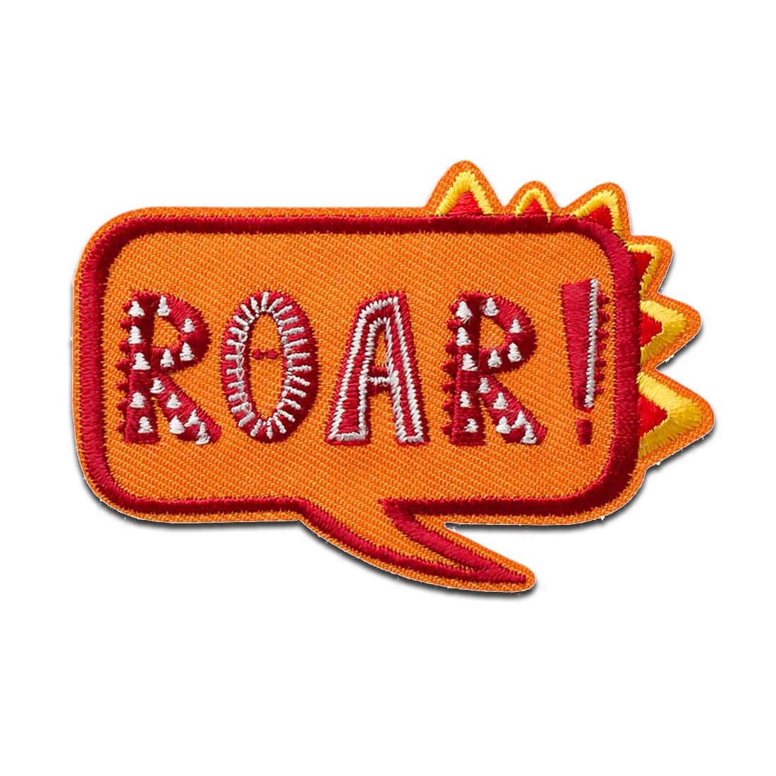 Roar Sprechblase - Aufnäher, Bügelbild, Aufbügler, Größe 4, 7 X 7 cm Roar Sprechblase - Aufnäher, Bügelbild, Aufbügler, Größe 4, 7 X 7 cm von catchthepatch