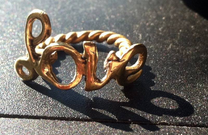 Love Ring | Bronze von catherinemaziere
