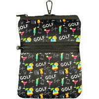 cbf moda Clip on Golfaholic schwarz von cbf moda