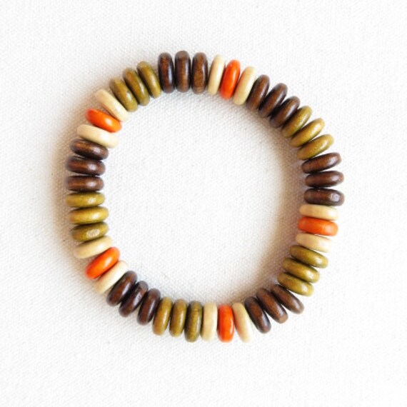 Armband Aus Holzperlen Ref. 18789 von cciliacreativbijoux