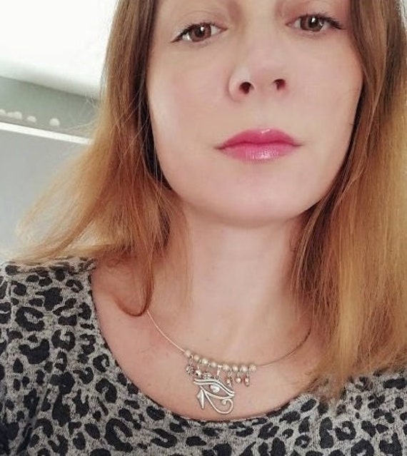 Auge Des Horus Halsreif Ref.16425 von cciliacreativbijoux