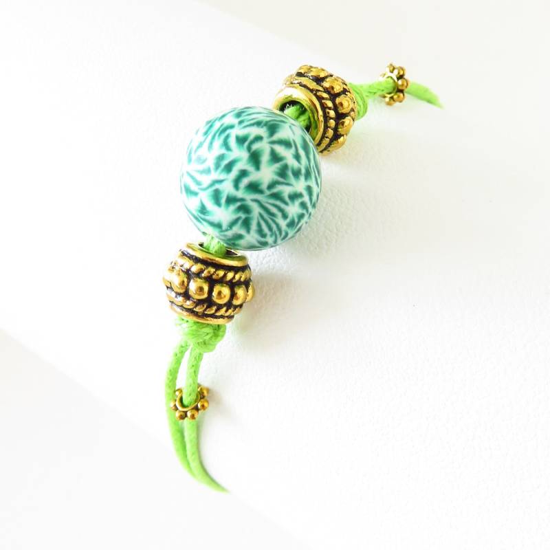 Blumiges Perlenarmband Ref. 17588 von cciliacreativbijoux