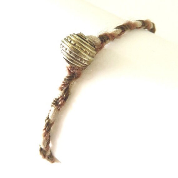 Geflochtenes Baumwollarmband Ref.16403 von cciliacreativbijoux