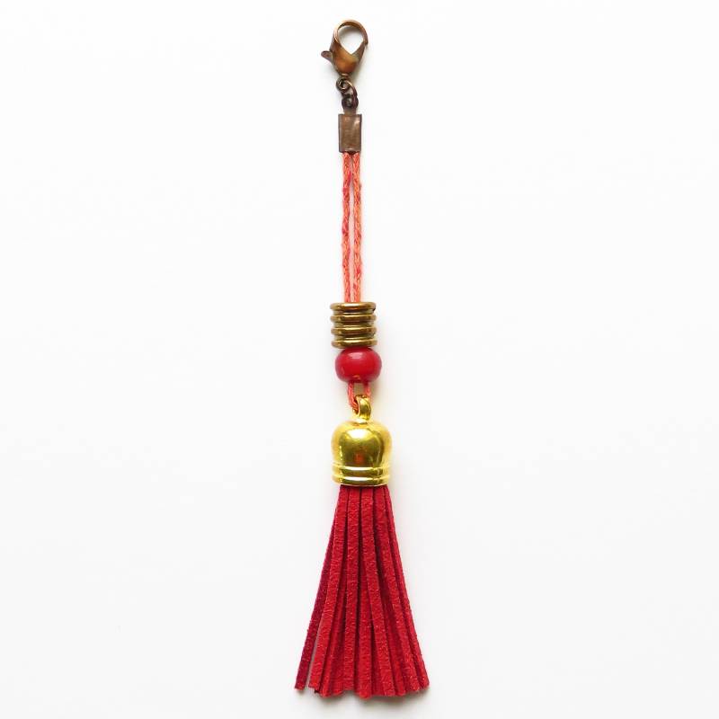 Perlentasche Mit Schmucksteinen, Pompon, Ref. 16386 von cciliacreativbijoux