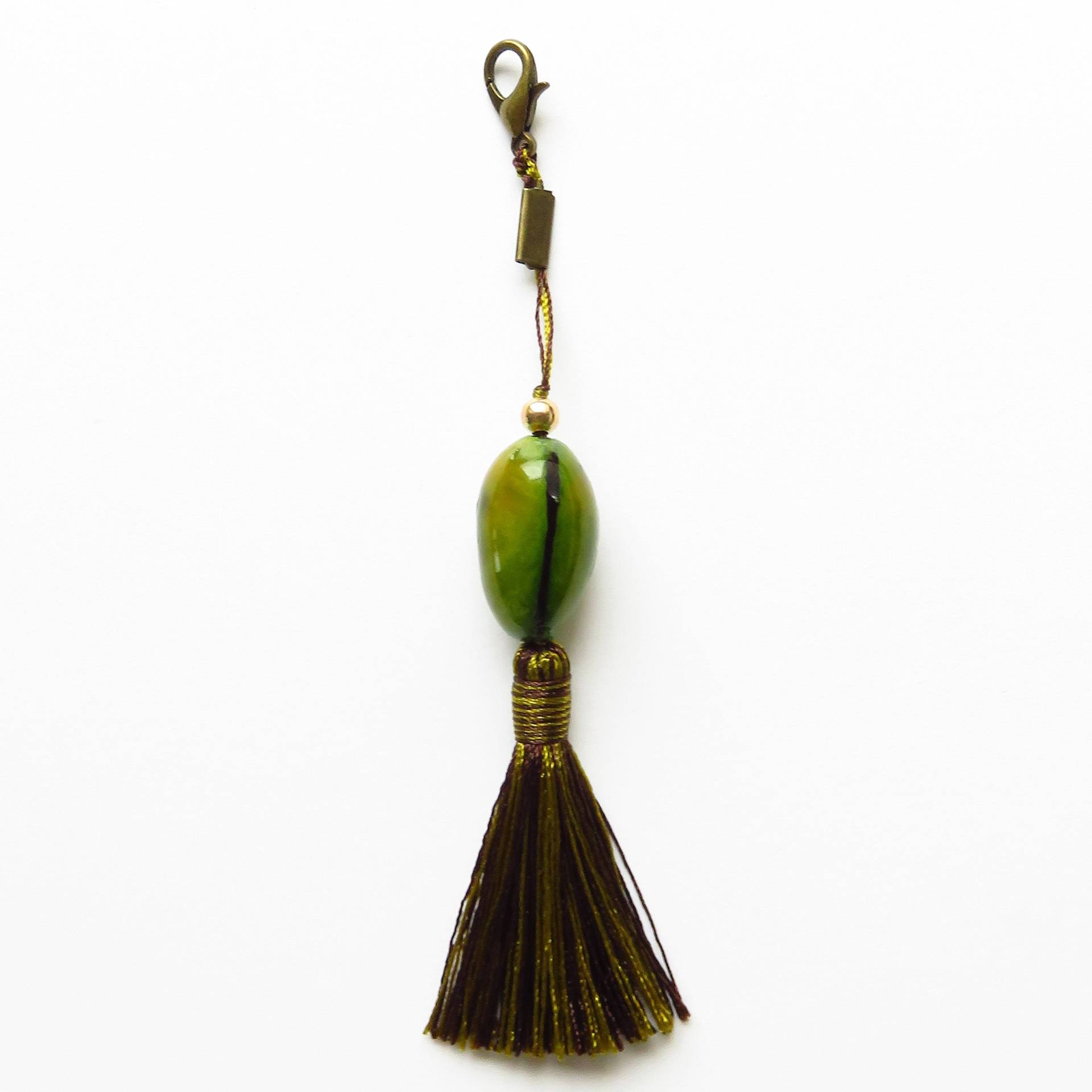 Taschenanhänger Mit Quaste Ref. 16324 von cciliacreativbijoux