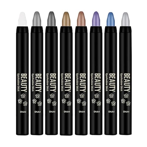 Eye Shadow Sticks, 8 Piece Eye Shadow Set, Eye Highlighter Stick, Smudge Proof Eyeshadow Sticks, Ultra Creamy Eyeshadow, Lightweight Blendable Eyeshadow, Creamy Eyeshadow Sticks for Makeup von ccuzs