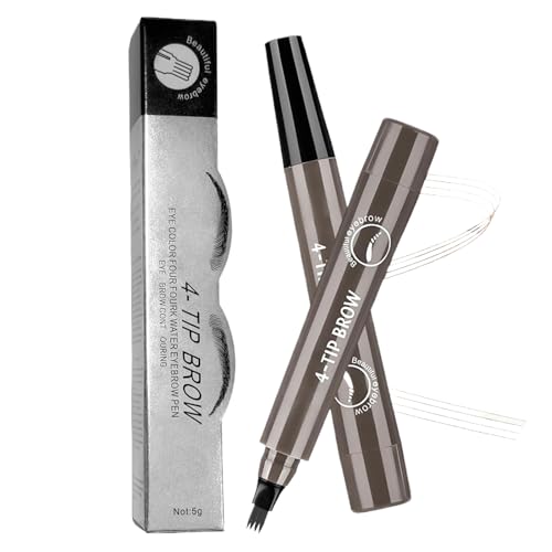 Eyebrow Pencils for Women, 2-Pack Waterproof Eyebrow Pencil, Long-Lasting Smudge-Proof Brow Definer for Natural Look, Precise and Compact for Travel or Daily Use, 4.72x0.79 Inches Eyebrow Pencils for Women, 2-Pack Waterproof Eyebrow Pencil, Long-Lasting Smudge-Proof Brow Definer for Natural Look, Precise and Compact for Travel or Daily Use, 4.72x0.79 Inches von ccuzs