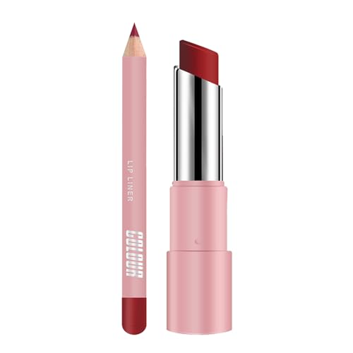 Farbiger Lippenbalsam, feuchtigkeitsspendender Lippenstift – matter Balsam, wasserdicht, nicht klebend, für die Pflege junger Frauen, Winter, tägliches Make-up Farbiger Lippenbalsam, feuchtigkeitsspendender Lippenstift – matter Balsam, wasserdicht, nicht klebend, für die Pflege junger Frauen, Winter, tägliches Make-up von ccuzs