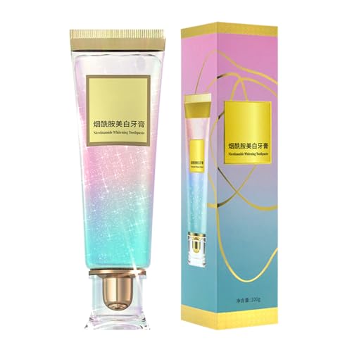 Lightening Toothpaste, Brightening Paste, Stain Removal, Gum Care, Natural Formula Freshness Breath Solution, Thorough Interdental Clean for Adults Women Men Daily Use 7.09x1.57x1.57in von ccuzs