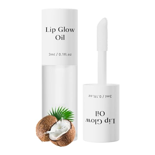 Lippenöl für Frauen, nährender natürlicher Lipgloss mit Teint, Schönheit für Veranstaltungen Hochzeit Abend Winter Lippenöl für Frauen, nährender natürlicher Lipgloss mit Teint, Schönheit für Veranstaltungen Hochzeit Abend Winter von ccuzs