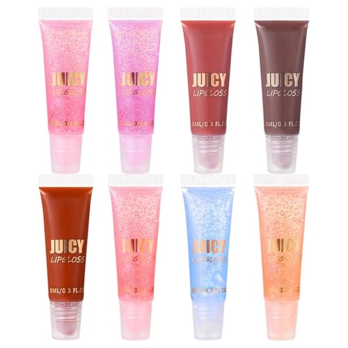 Long Lasting Lip Oil Moisturizing Stick Moisturizing Lipstick Moisturizing Lipstick Moisturizing Lip Oil Lip Oil Lip Gloss Long Lasting Colorful Lip Gloss 8 Pieces Color von ccuzs