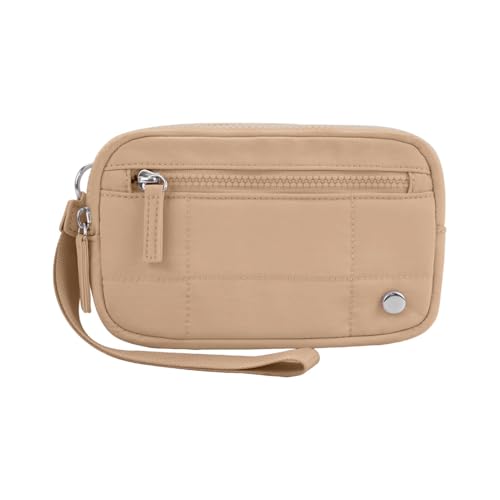 ccuzs Wristlet Wallet Women, Portable Clutch Purse, Multi Compartment Zipper Coin Wallet, 6.89x4.13 inches Change Holder Phone Organizer for Travel, Shopping and Commuting von ccuzs