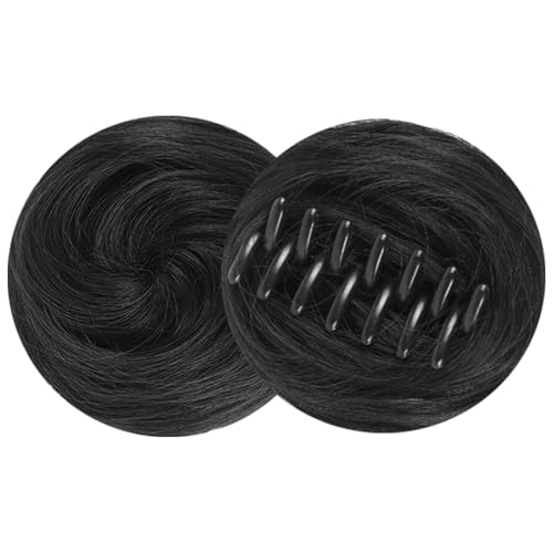 ccuzs Claw Clip Hair Pieces for Women, Creative Clip-In Hair Buns, Stylish Scrunchy Extensions, Thick Volume Enhancer for Elegant Updos, Easy Accessory, 2.17in von ccuzs