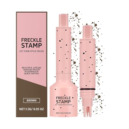 ccuzs Freckles Stamp, Face Dot Pen, Waterproof Formel, Long Lasting Wear, Faux Freckles Stamp for Women and Girls Beauty Cosplay Makeup Tool for Natural Looks von ccuzs