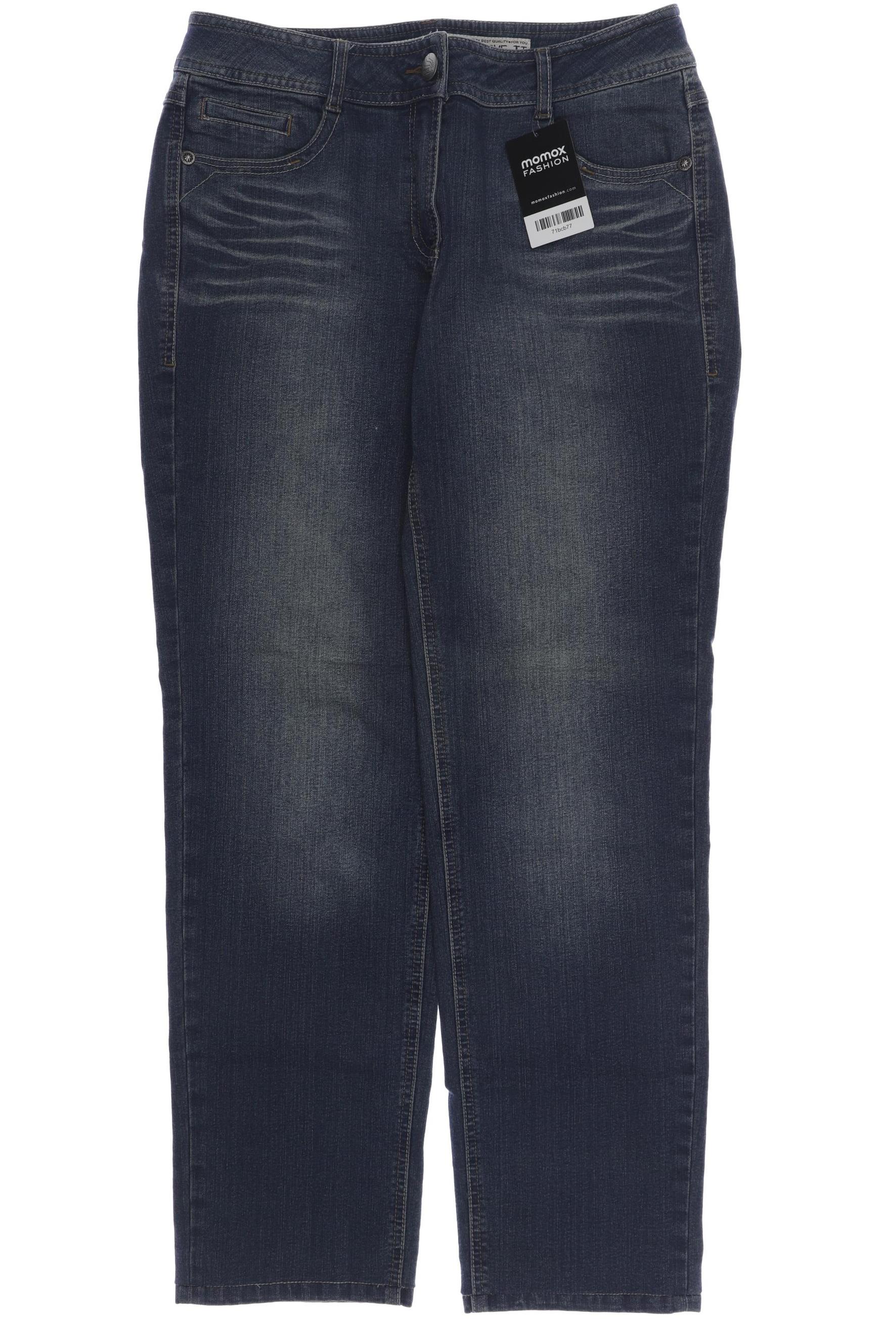 CECIL Damen Jeans, blau von cecil